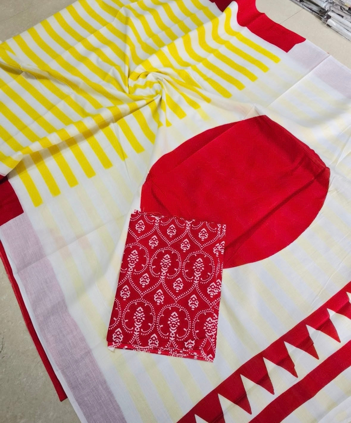 Mul Cotton Saree
