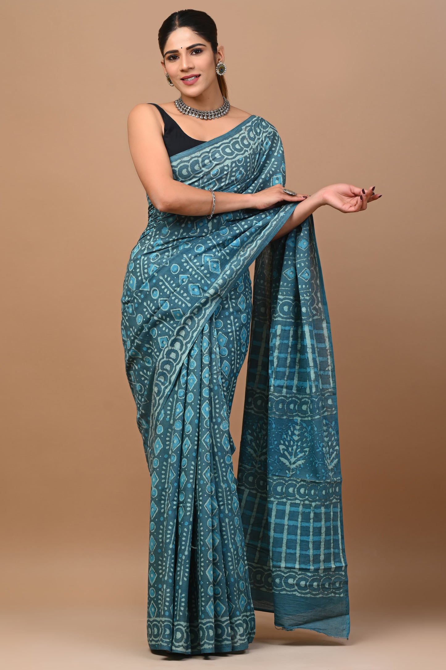 Mul Cotton Saree