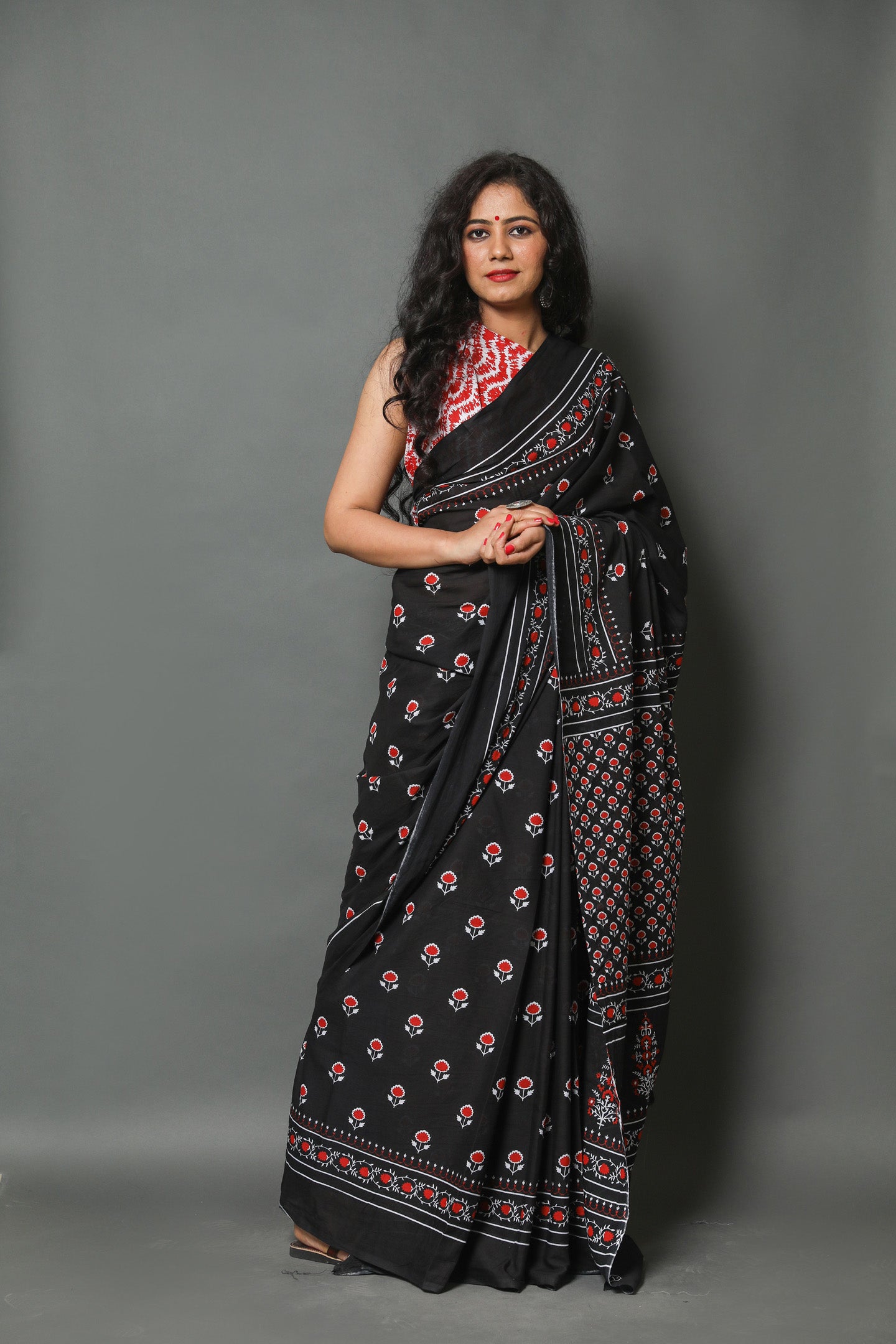 Mul Cotton Saree
