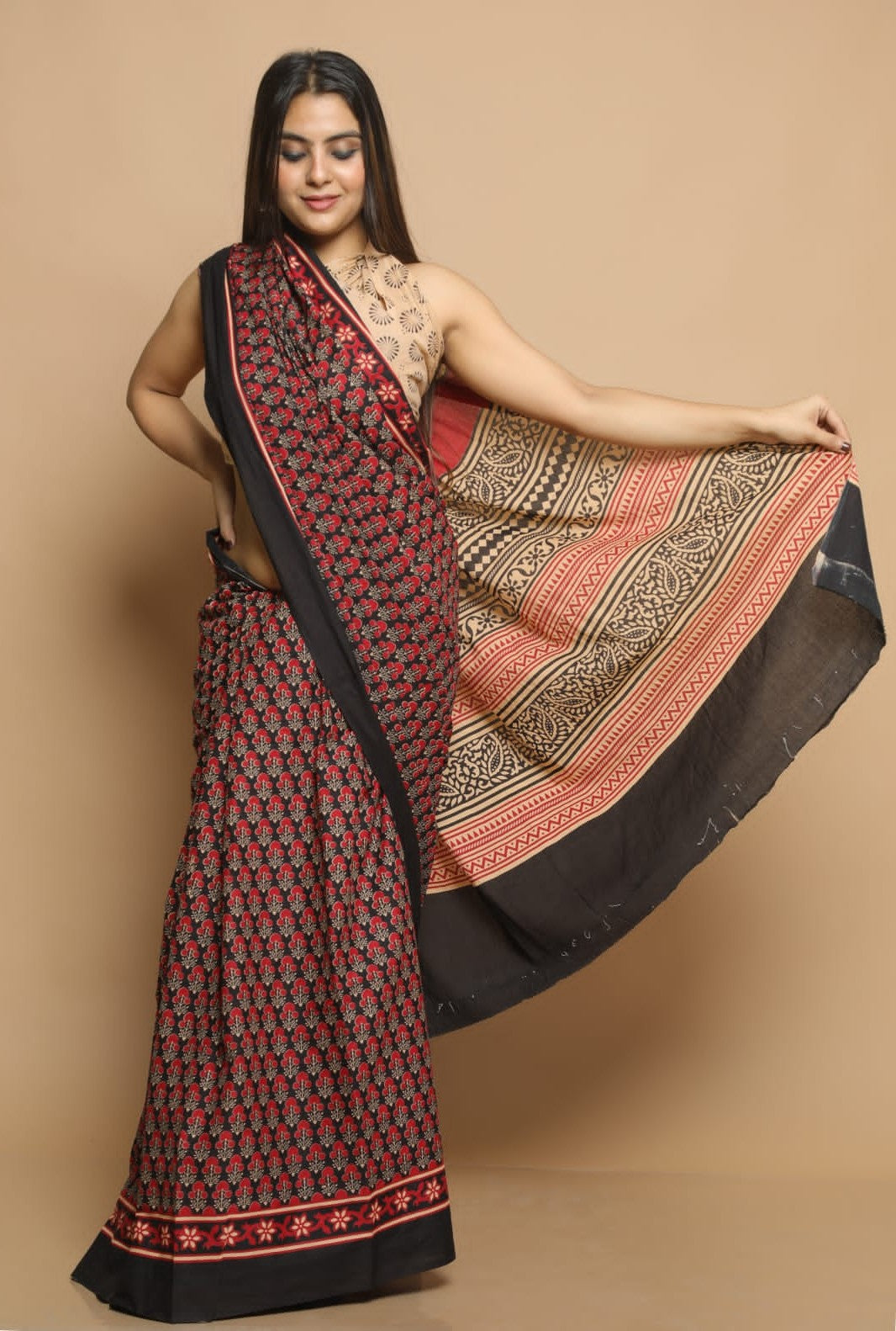 Mul Cotton Saree