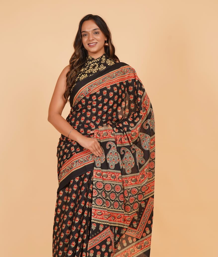 Mul Cotton Saree