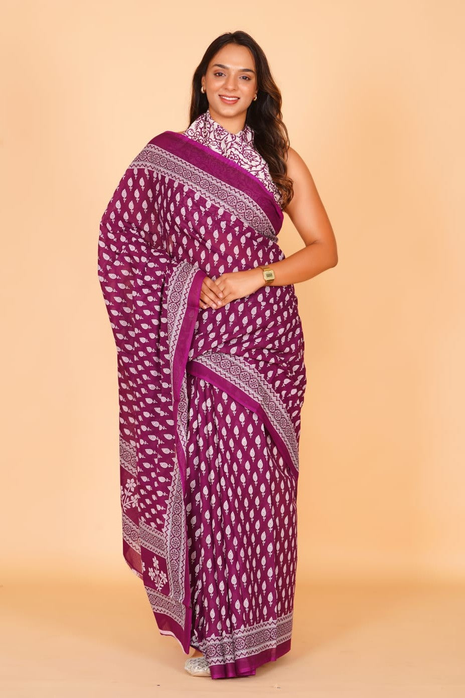 Mul Cotton Saree