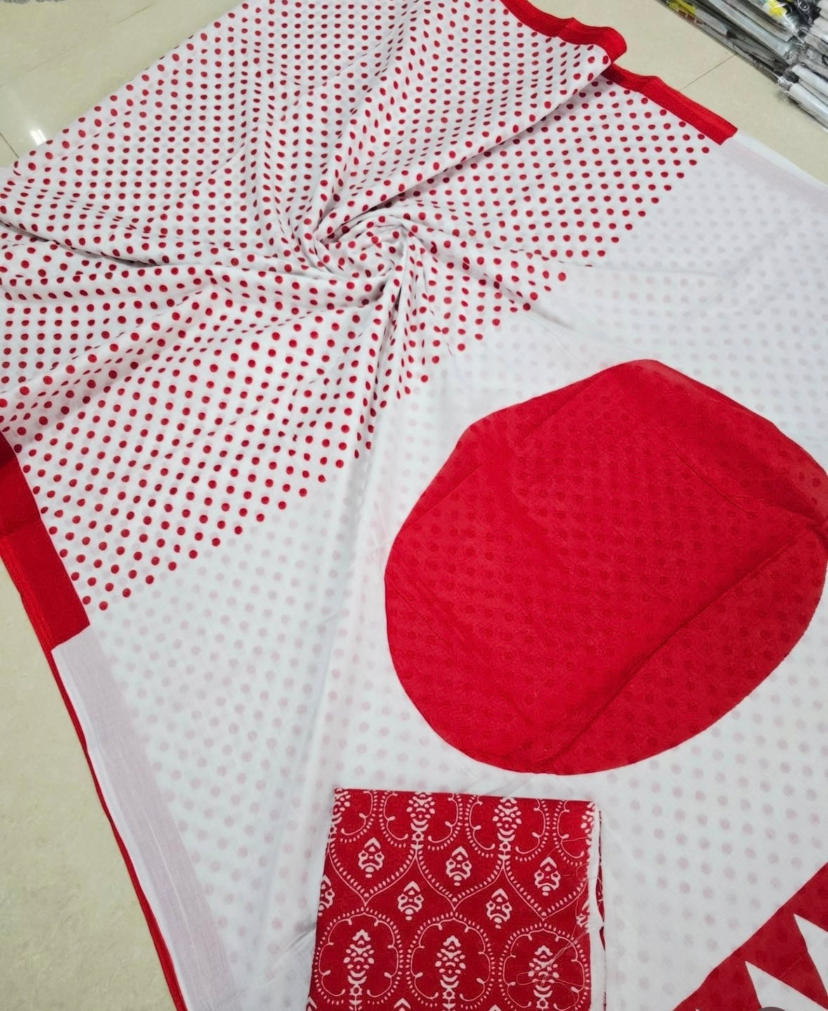 Mul Cotton Saree