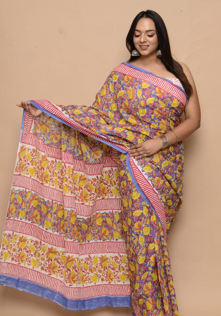 Pure Cotton Saree