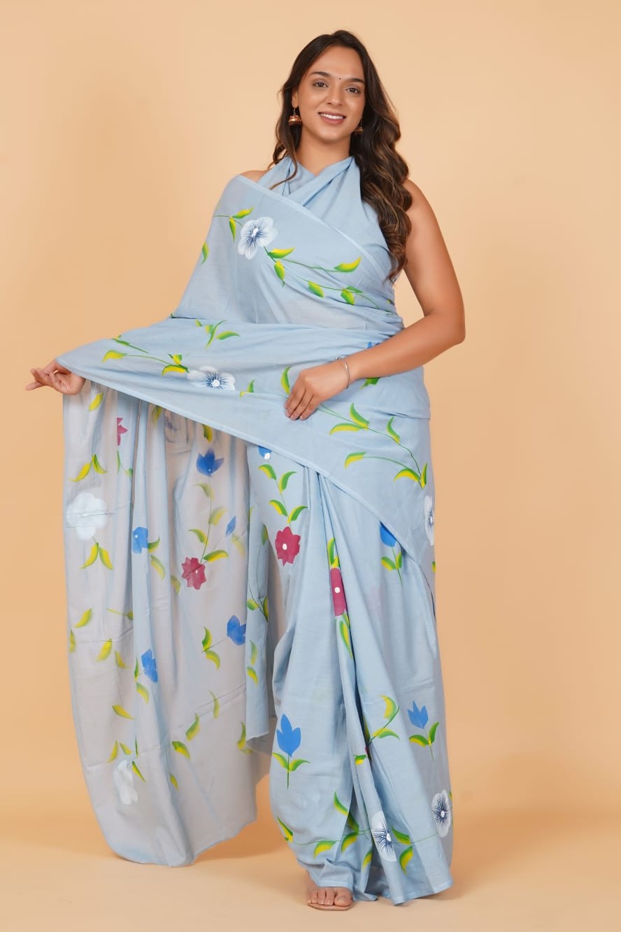 Pure Cotton Saree