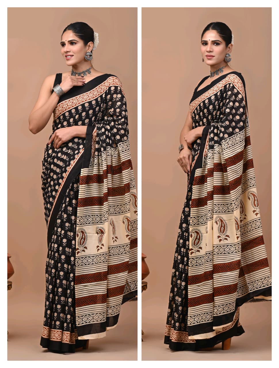 Mul Cotton Saree