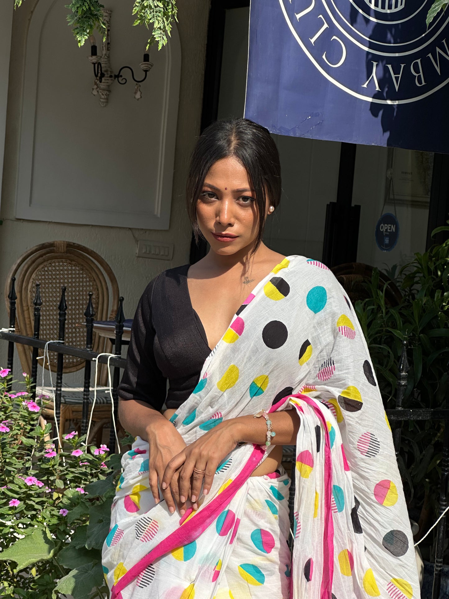 Quirky Mul Cotton Saree