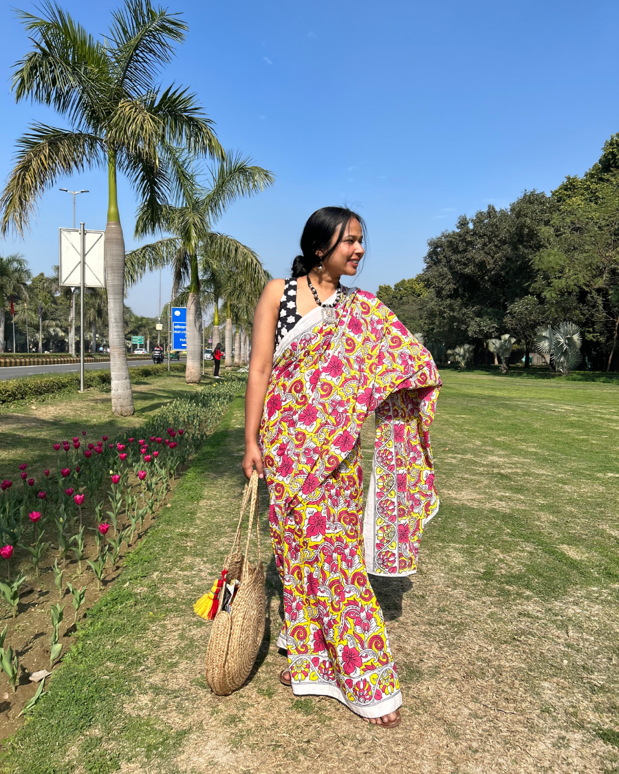 Mul Cotton Saree