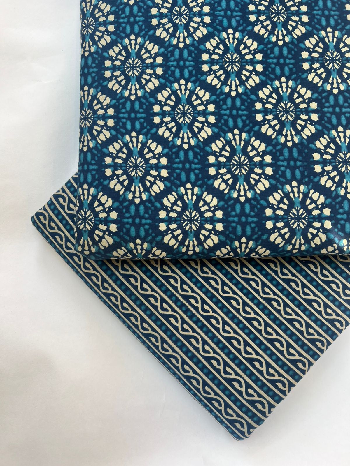 Pure Raw Unstitched Cotton Fabric – Soft, Breathable & Versatile