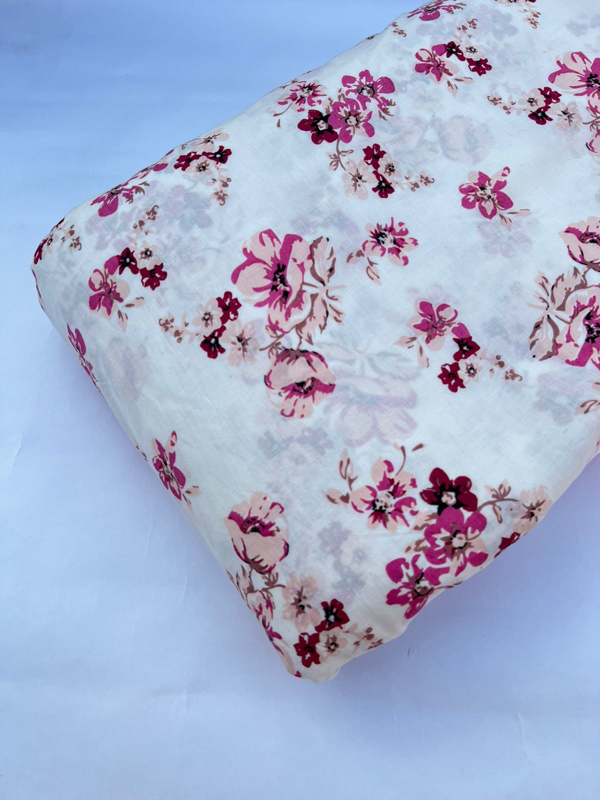 Pure Raw Unstitched Cotton Fabric – Soft, Breathable & Versatile