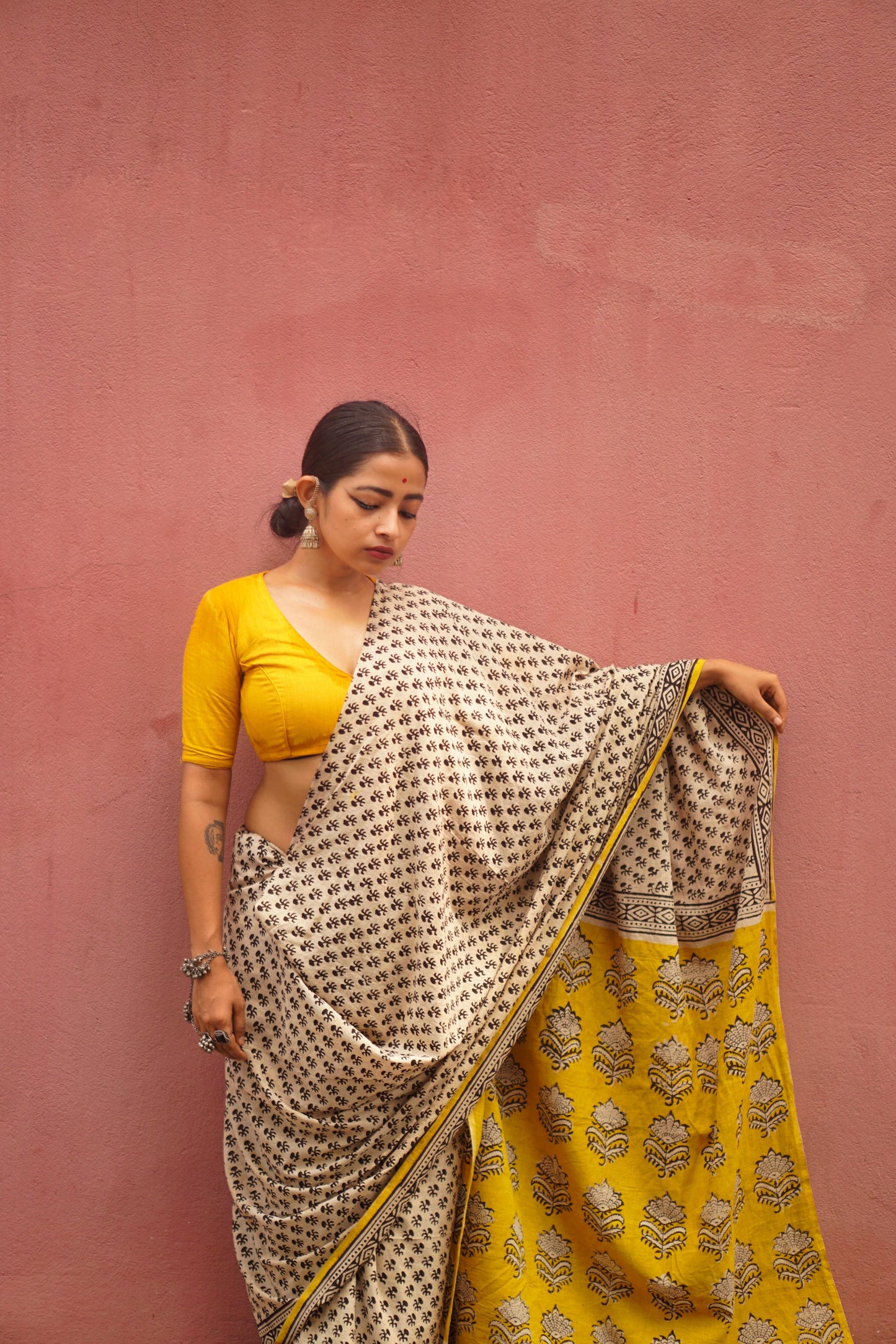 Mul Cotton Saree