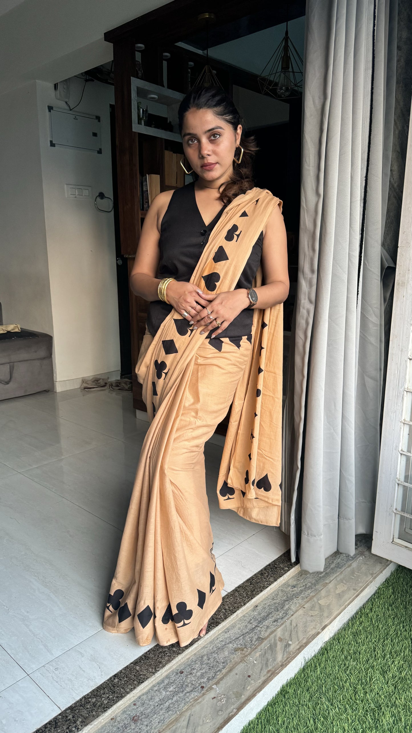Mul Cotton Saree