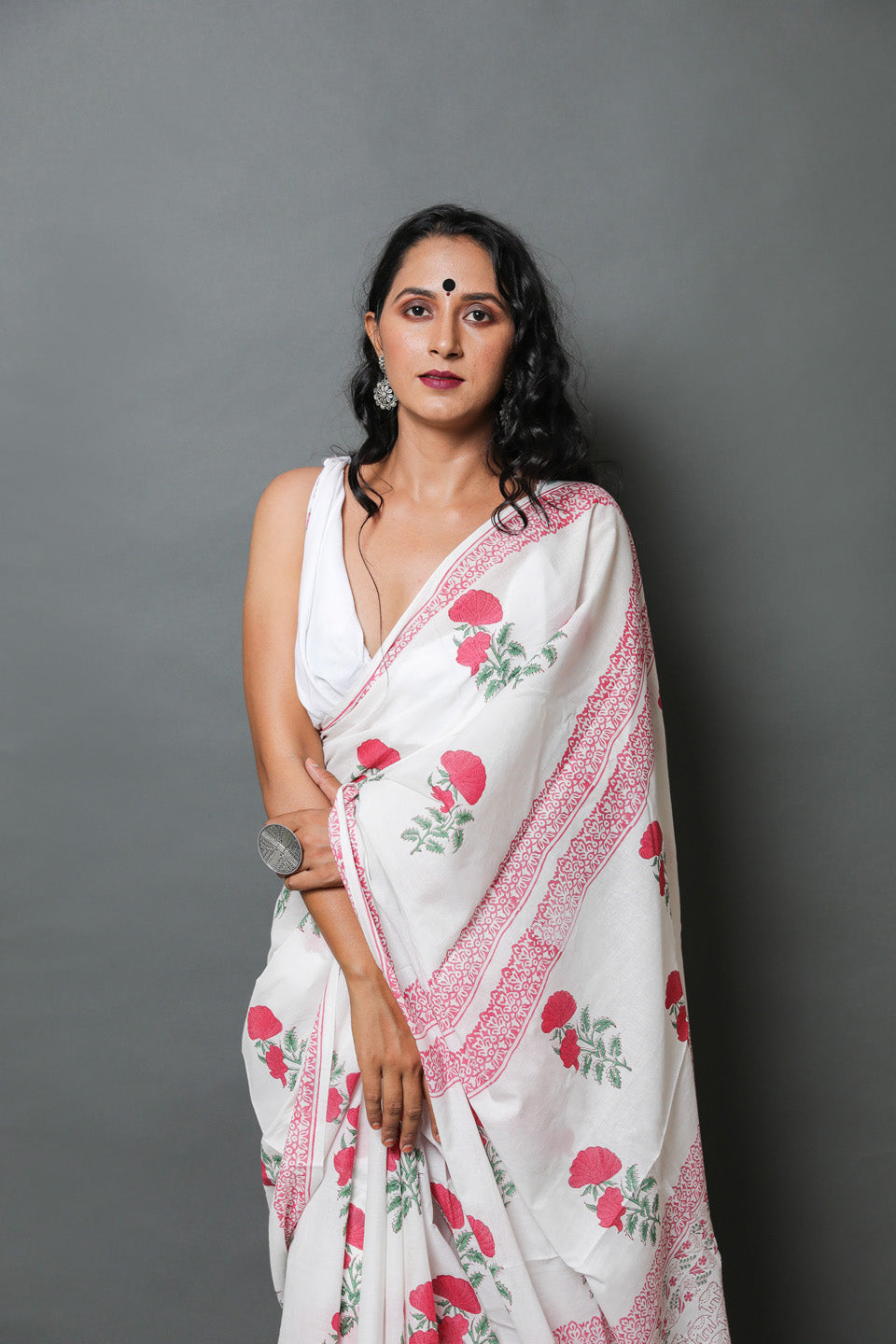Mul Cotton Saree