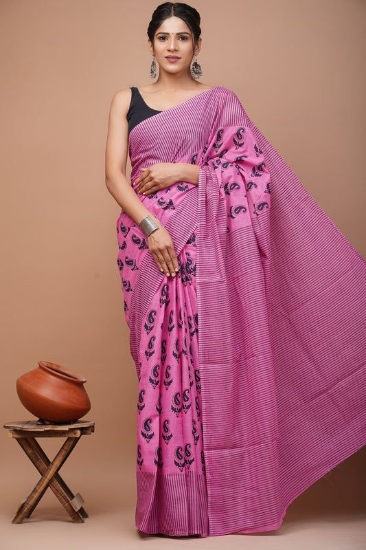Mul Cotton Saree
