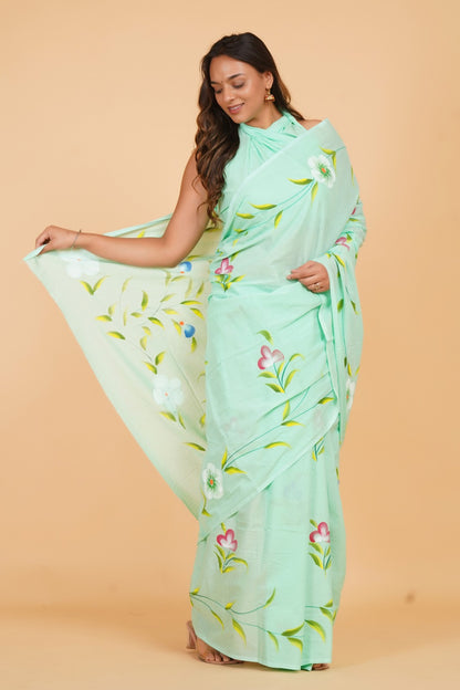 Pure Cotton Saree