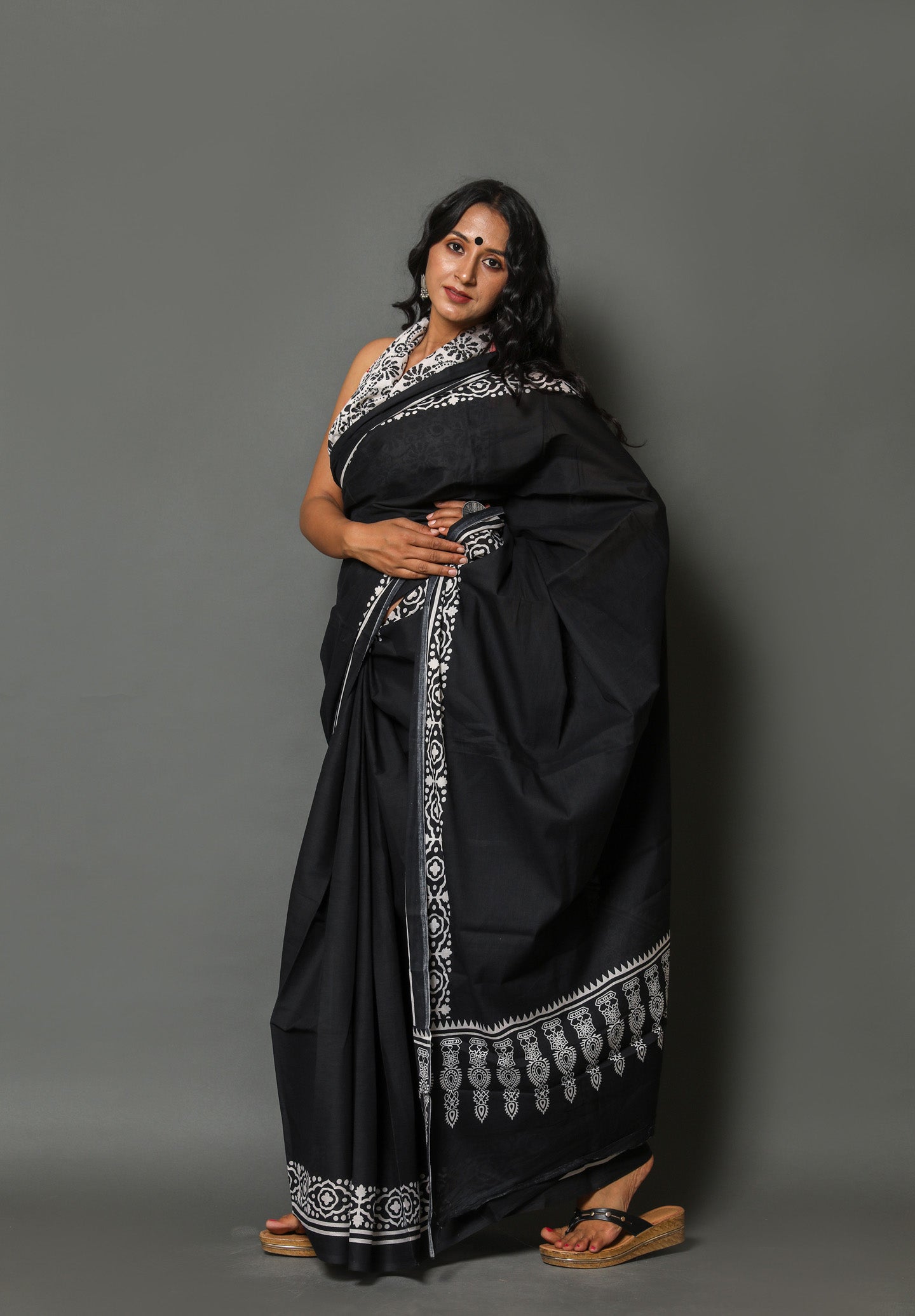Mul Cotton Saree
