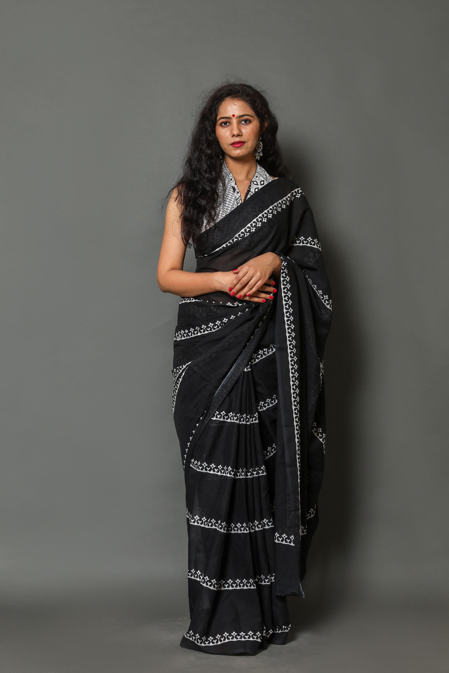Mul Cotton Saree