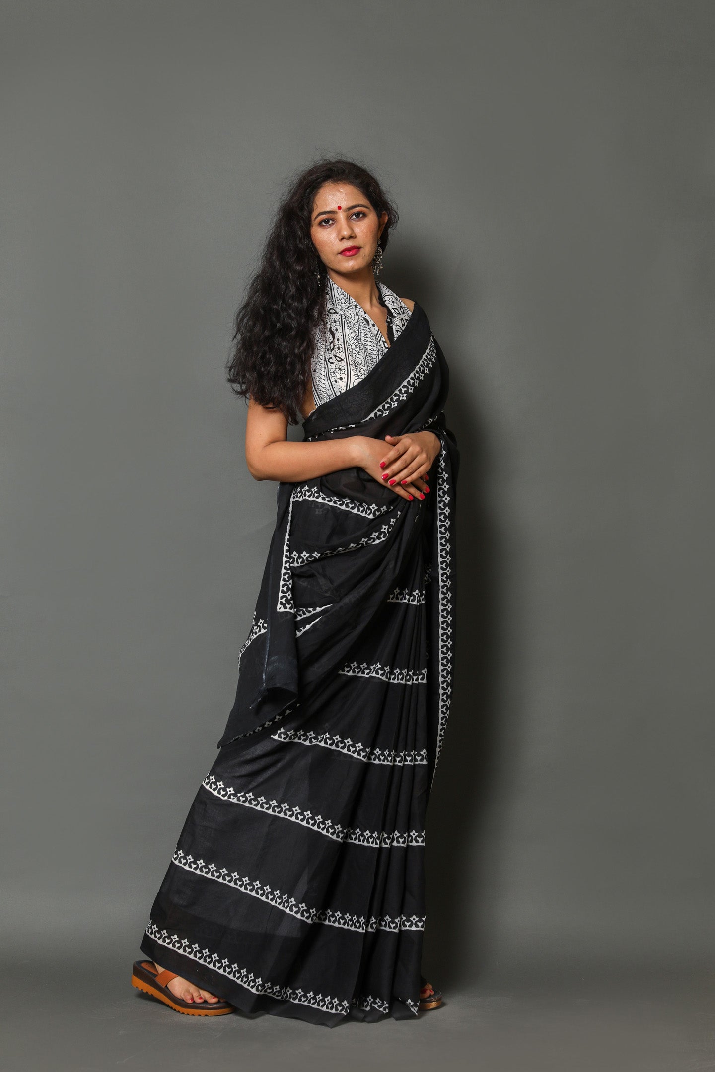 Mul Cotton Saree