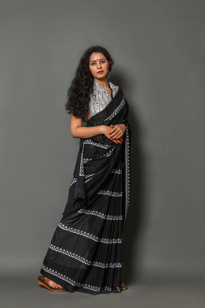 Mul Cotton Saree