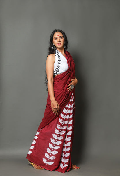 Mul Cotton Saree