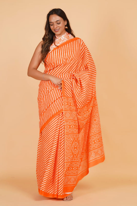 Mul Cotton Saree