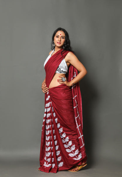 Mul Cotton Saree