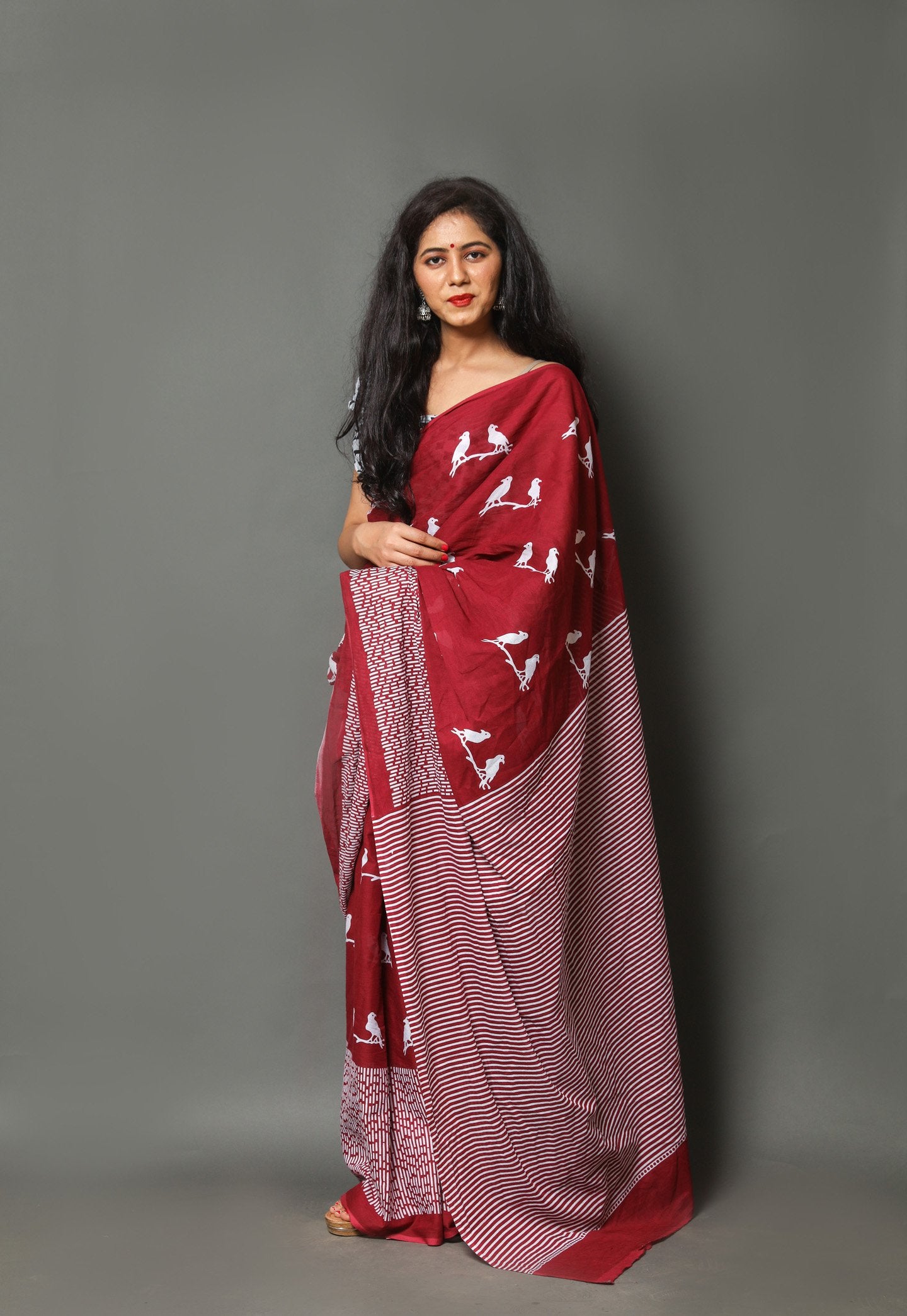 Mul Cotton Saree