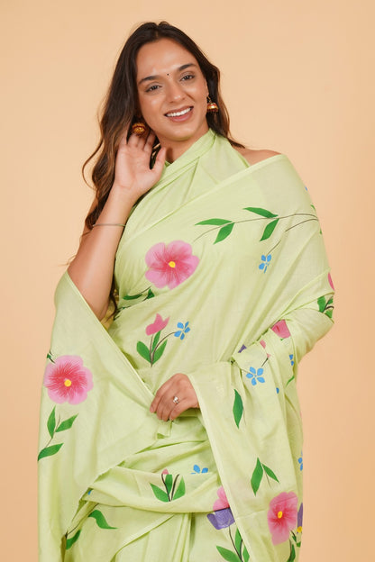 Pure Cotton Saree