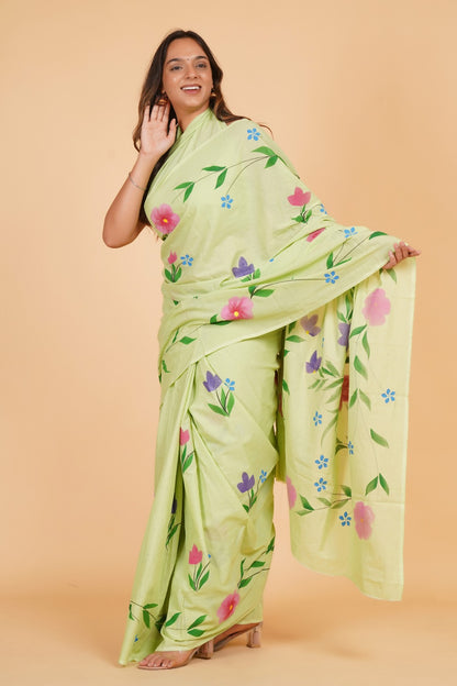 Pure Cotton Saree