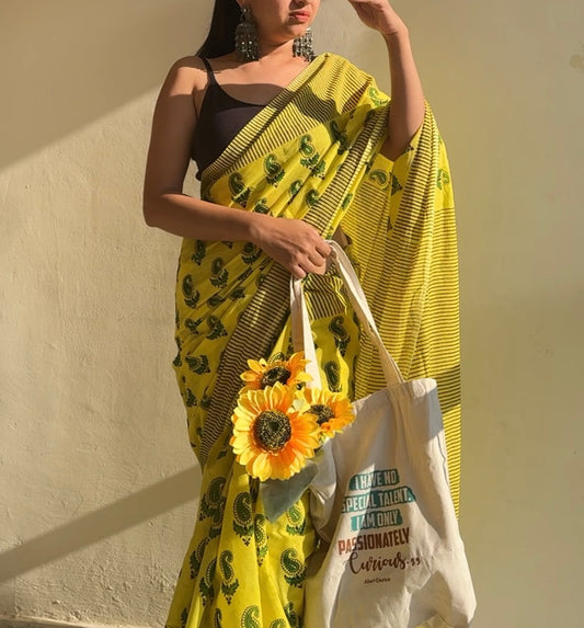 Mul Cotton Saree