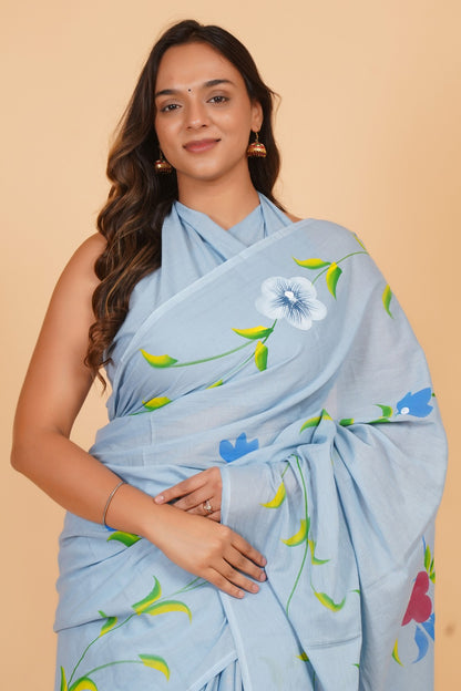Pure Cotton Saree