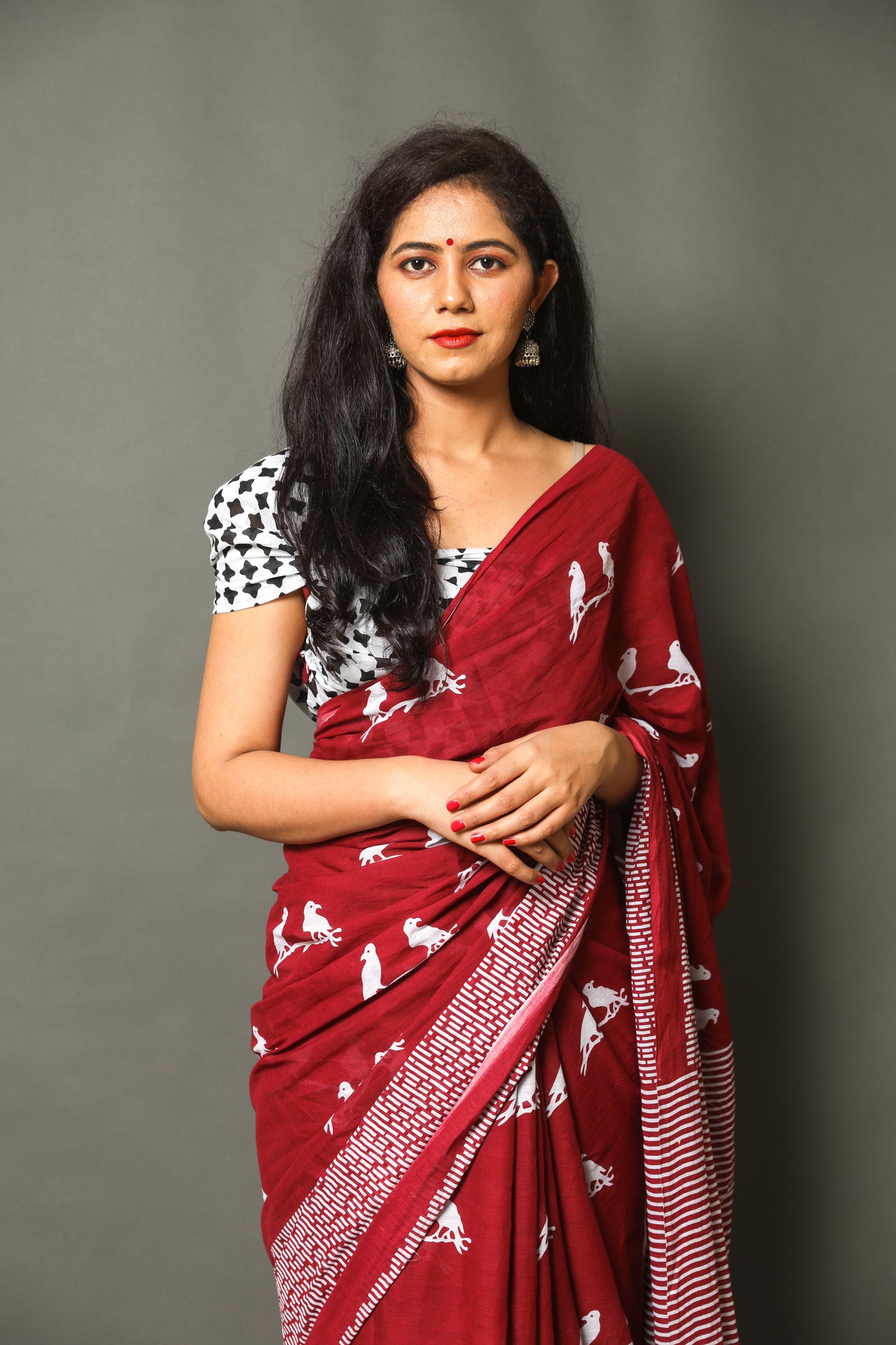 Mul Cotton Saree