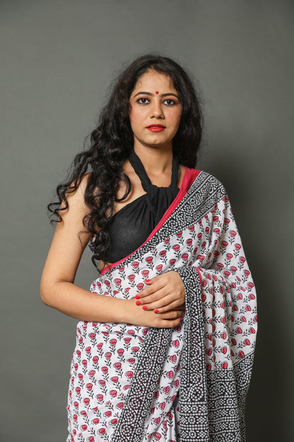 Mul Cotton Saree