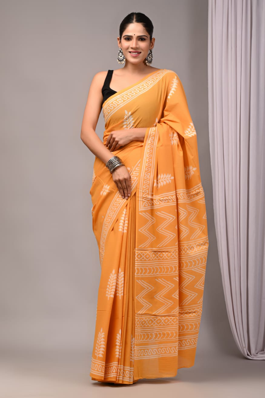 Mul Cotton Saree