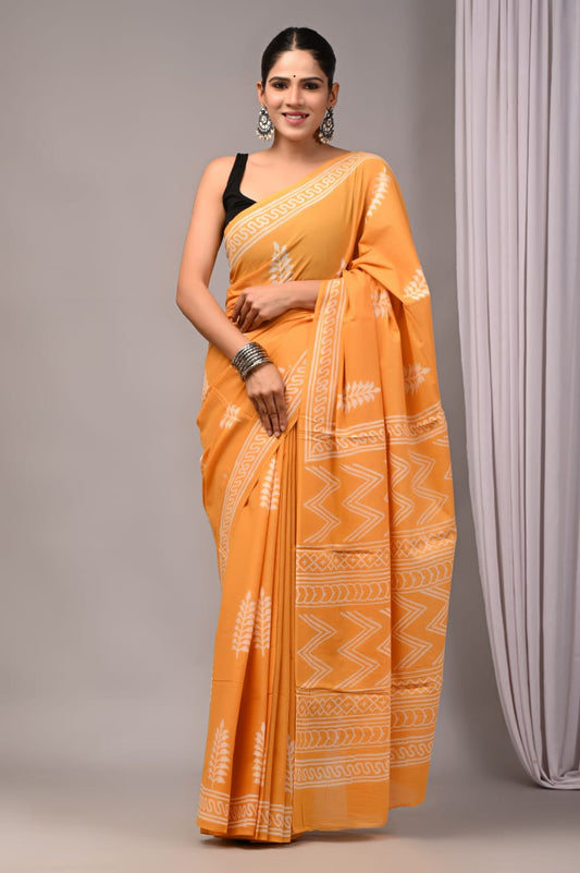 Mul Cotton Saree