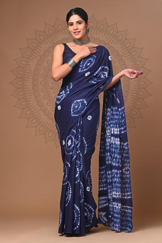 Mul Cotton Saree