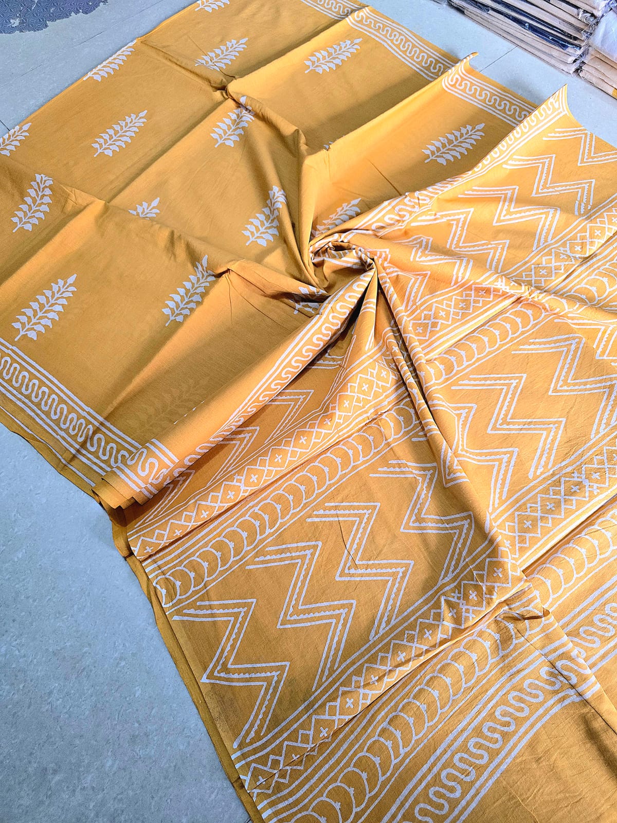 Mul Cotton Saree
