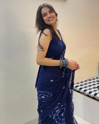 Mul Cotton Saree