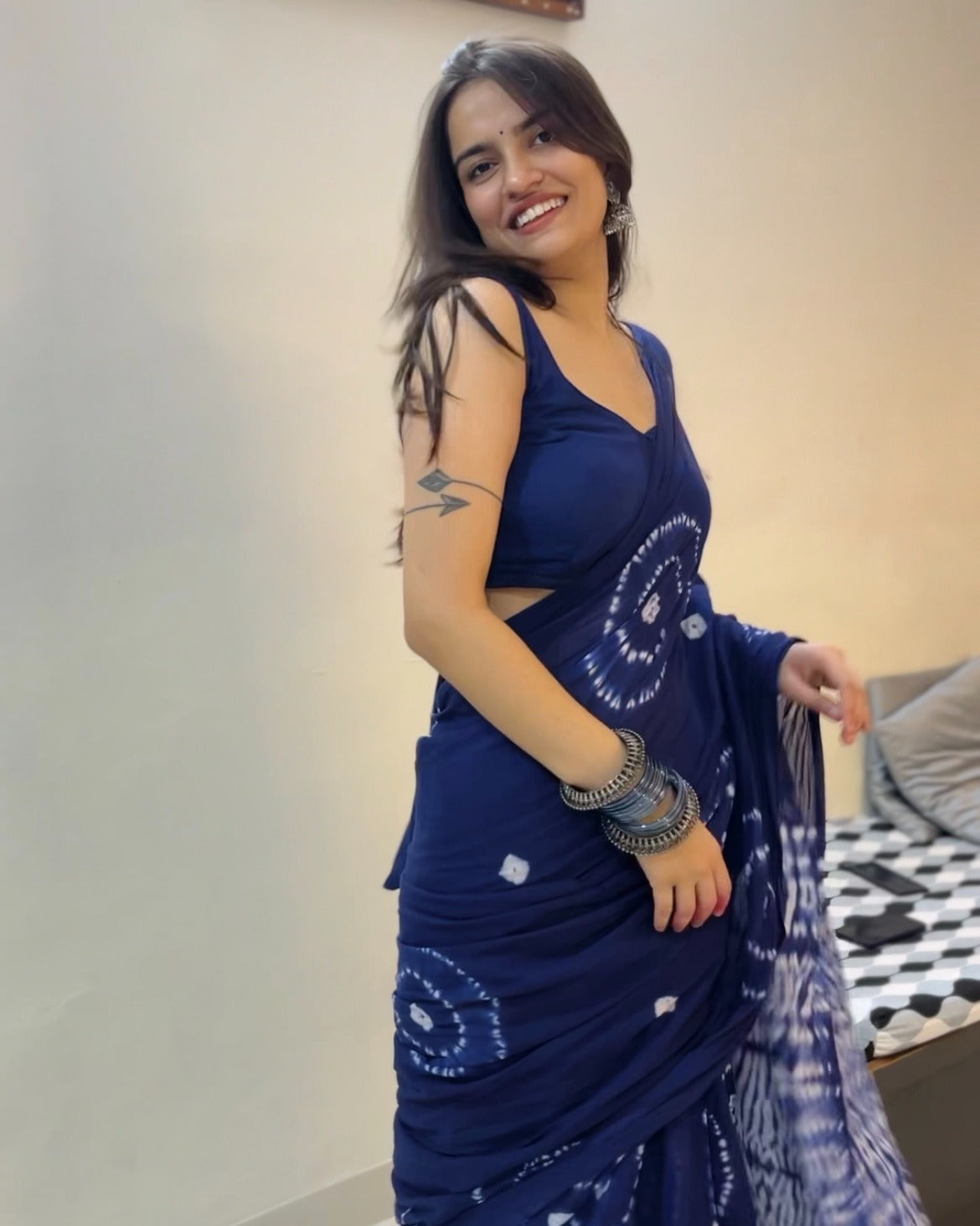 Mul Cotton Saree