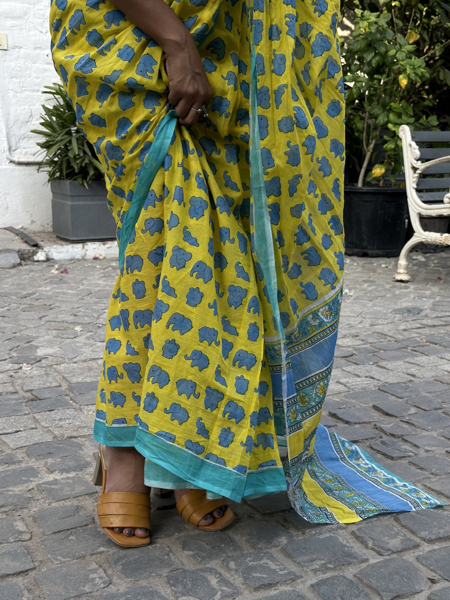 Quirky Mul Cotton Saree