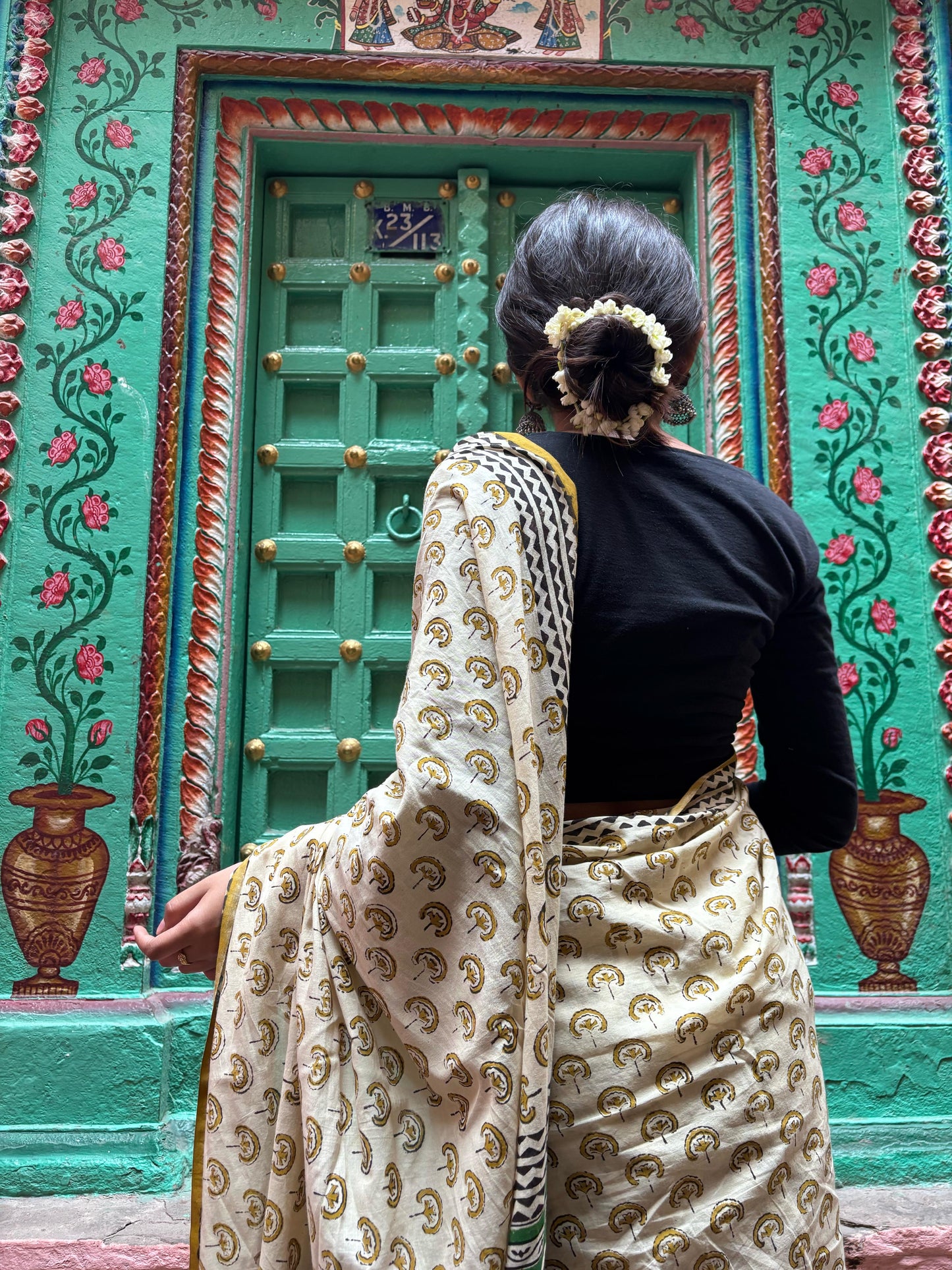 Mul Cotton Saree