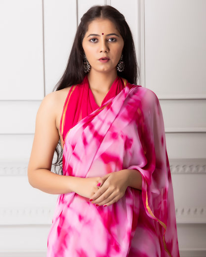 Chiffon Saree