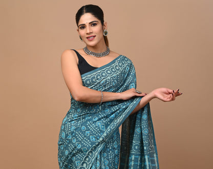 Mul Cotton Saree