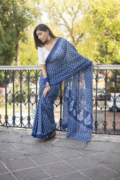 Mul Cotton Saree