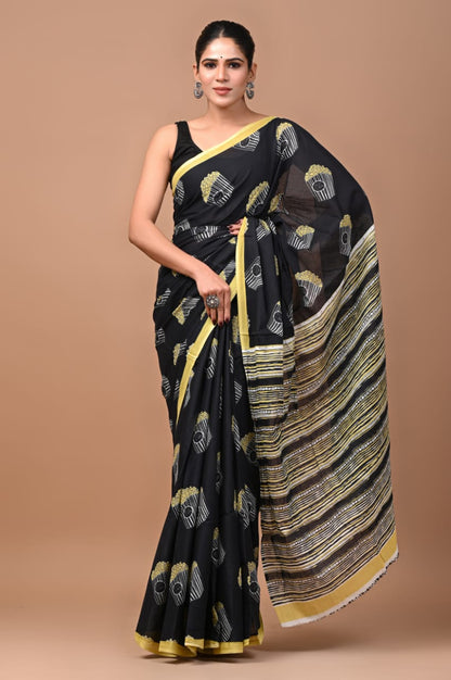 Mul Cotton Saree