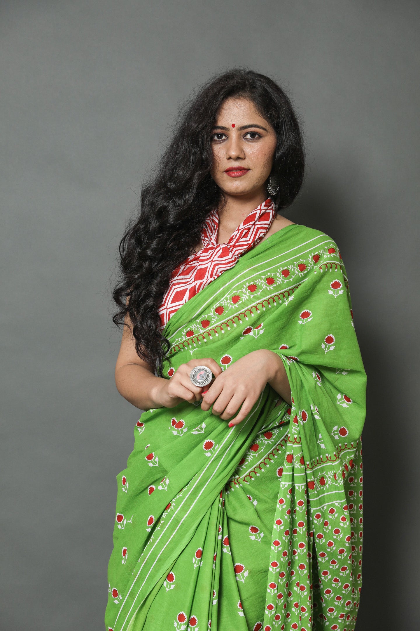Mul Cotton Saree