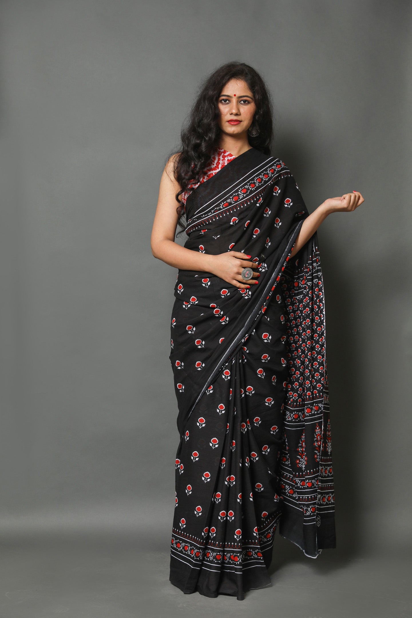 Mul Cotton Saree