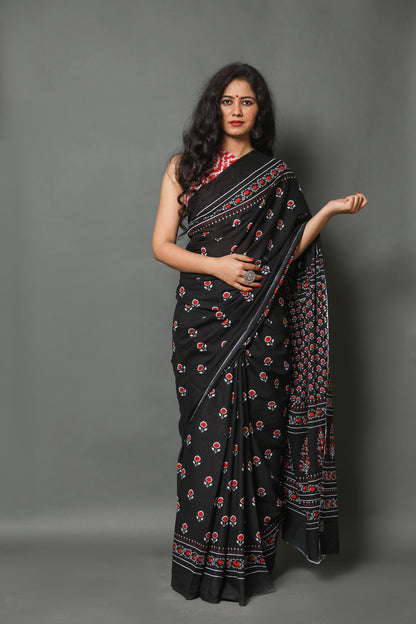 Mul Cotton Saree