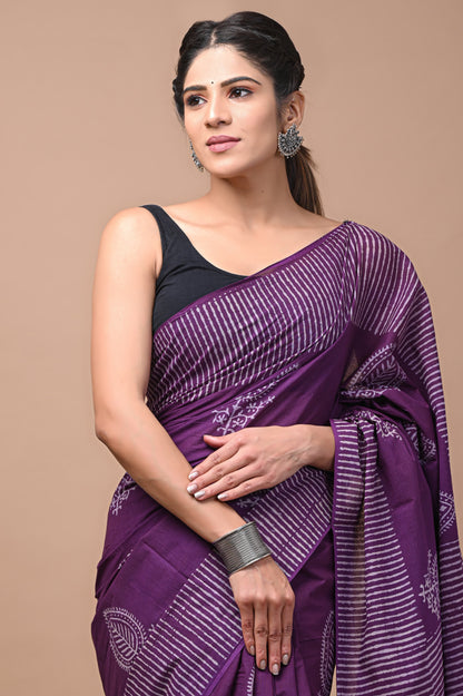 Mul Cotton Saree
