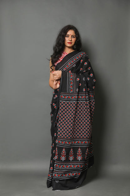 Mul Cotton Saree